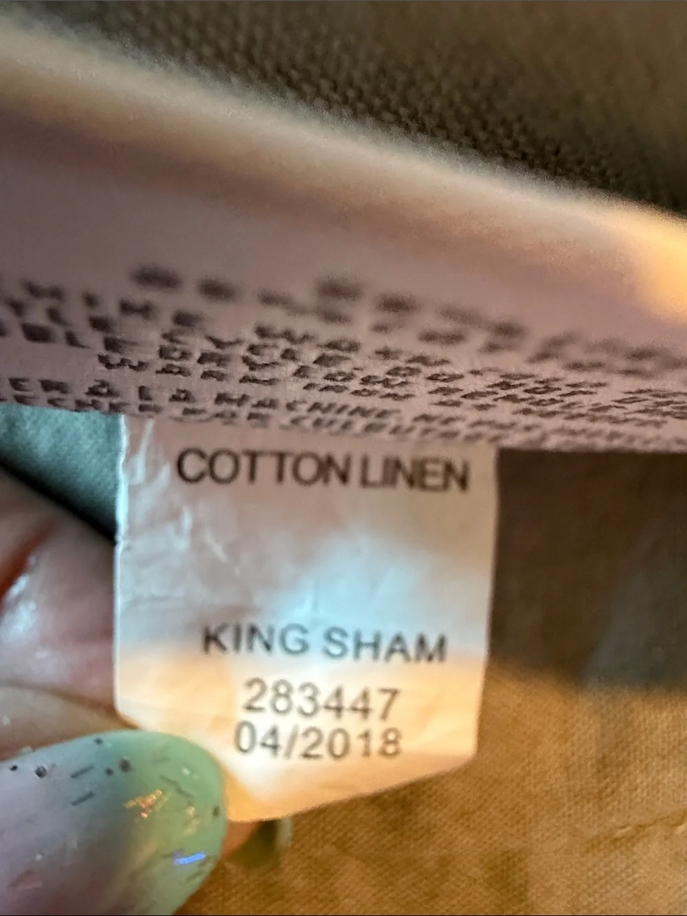 Restoration Hardware Linen Duvet Cover in Graphite